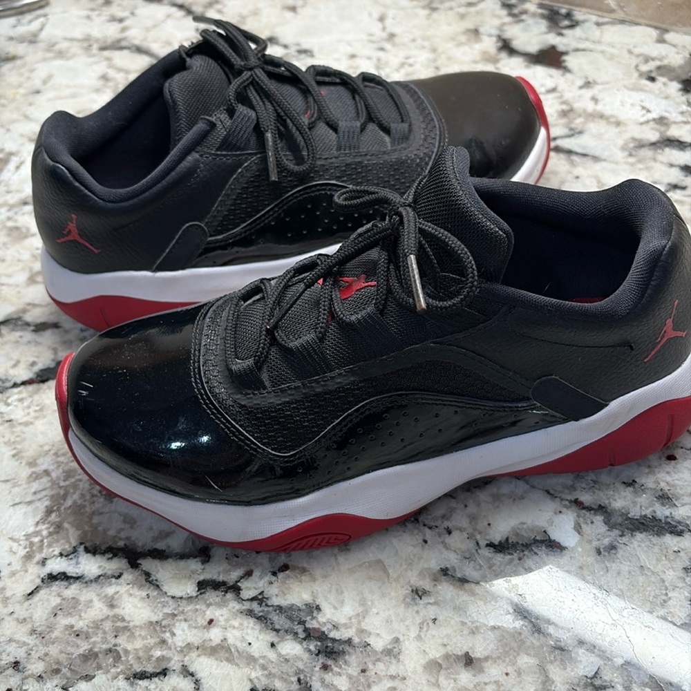 Worn maybe 2 times. Stayed in closet, never washed. LIKE BRAND NEW